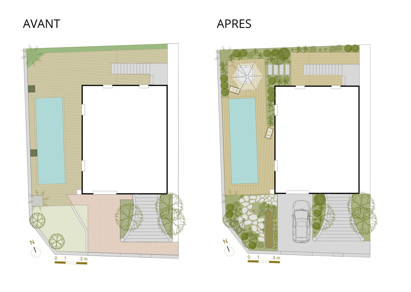 Plan de conception avant / après 4